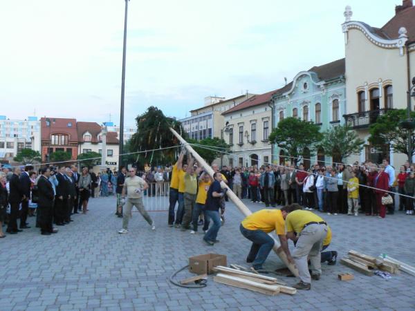 Stavanie mája 2009 Stavanie mája 2009