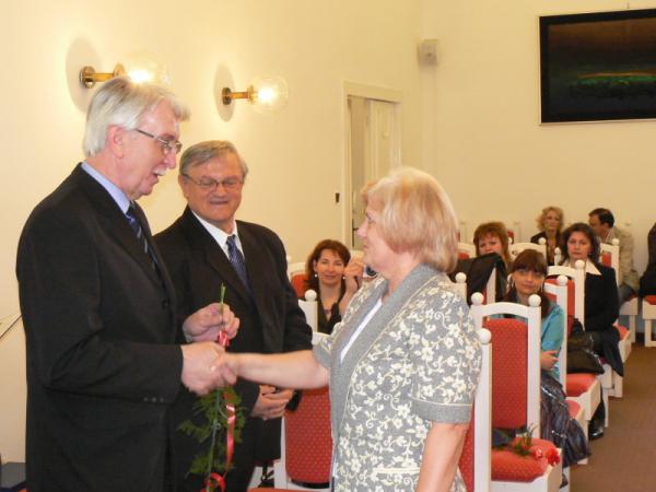 Ocenenie pedagogických pracovníkov pri príležitosti Dňa učiteľov 2010 Ocenenie pedagogických pracovníkov pri príležitosti Dňa učiteľov 2010