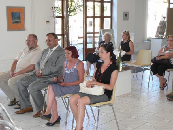 Vernisáž výstavy Akad. maliara Juraja Šufliarskeho a Akad. sochára Drahomíra Prihela – „Výber z tvorby“ Vernisáž výstavy Akad. maliara Juraja Šufliarskeho a Akad. sochára Drahomíra Prihela – „Výber z tvorby“