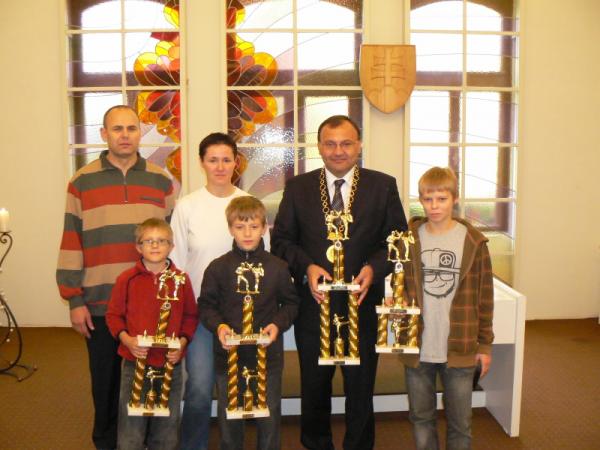 Prijatie členov Karate klubu Topoľčany Prijatie členov Karate klubu Topoľčany