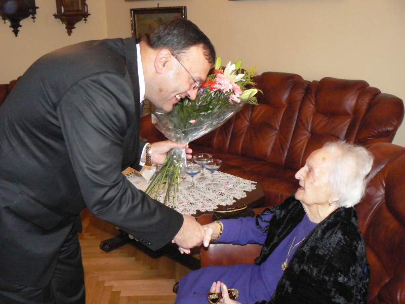 Fotogaléria 100 ročná jubilantka – Gizela Štubendeková (2) 100 ročná jubilantka – Gizela Štubendeková