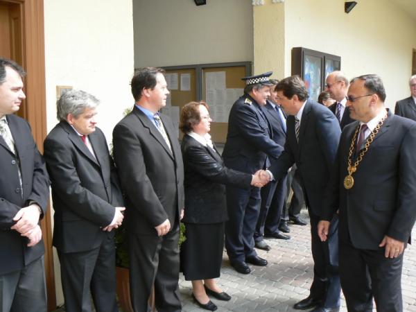 Prijatie predsedu Národnej rady SR Pavla Pašku v meste Topoľčany Prijatie predsedu Národnej rady SR Pavla Pašku v meste Topoľčany