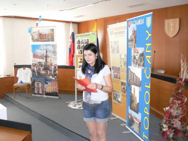 Oslavy „Dní mesta Topoľčany „ v rámci projektu „ Town twinning Citizenship“ 2010 Oslavy „Dní mesta Topoľčany „ v rámci projektu „ Town twinning Citizenship“ 2010