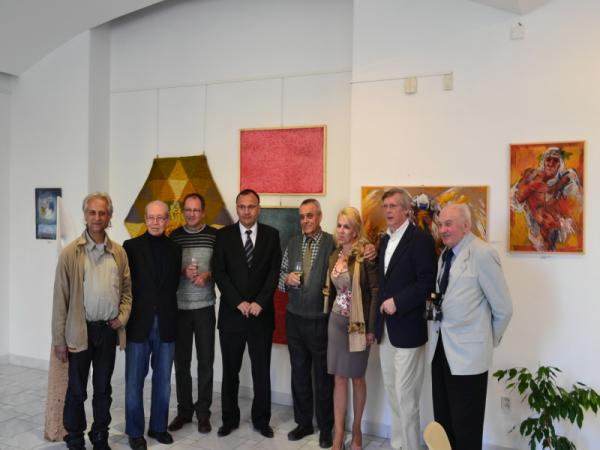 Vernisáž výstava členov Združenia výtvarných umelcov stredného Slovenska „Zem Slovensko X “ Vernisáž výstava členov Združenia výtvarných umelcov stredného Slovenska „Zem Slovensko X “