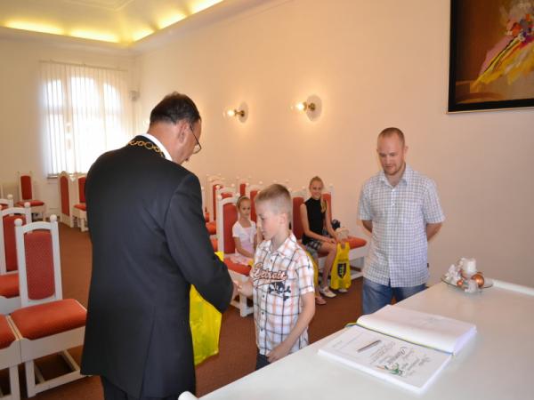 Prijatie členov Karate klubu Kumade Topoľčany Prijatie členov Karate klubu Kumade Topoľčany