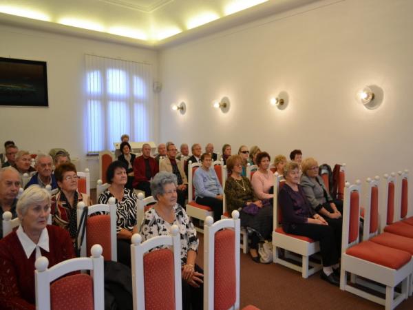 Prijatie jubilantov mesta Topoľčany Prijatie jubilantov mesta Topoľčany