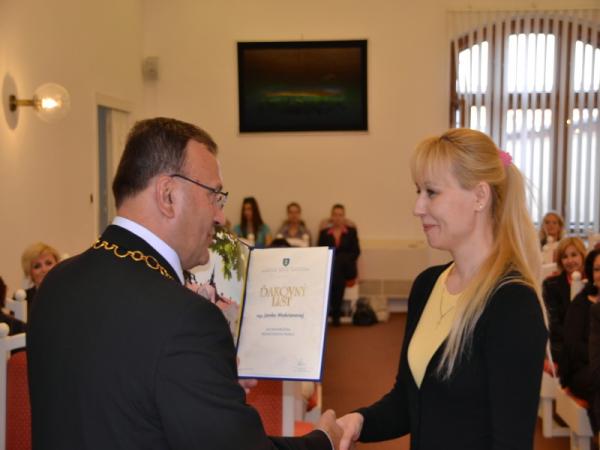 Ocenenie pedagogických pracovníkov pri príležitosti Dňa učiteľov Ocenenie pedagogických pracovníkov pri príležitosti Dňa učiteľov