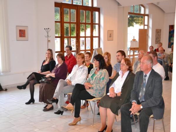 Vernisáž výstavy KVARTETO - Běla Kolčáková, Karin Rothenstein-Kolčáková, Eva Holáková, Ria Treppo Vernisáž výstavy KVARTETO - Běla Kolčáková, Karin Rothenstein-Kolčáková, Eva Holáková, Ria Treppo