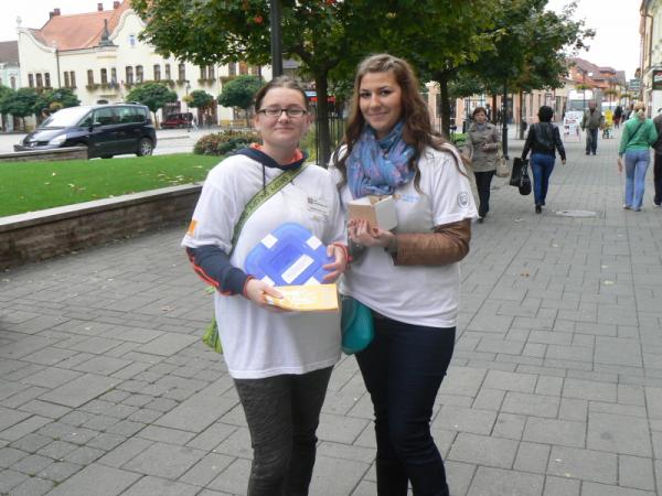 Zbierka Dni nezábudiek v meste Topoľčany Zbierka Dni nezábudiek v meste Topoľčany