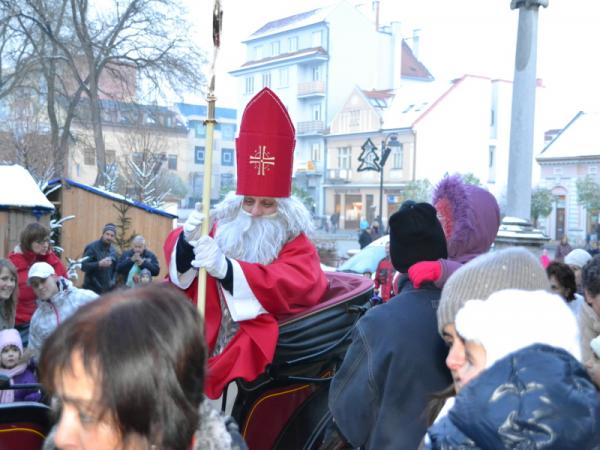 Vítanie sv. Mikuláša 2012 Vítanie sv. Mikuláša 2012