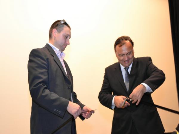 Slávnostné otvorenie 3D kina a ukončenie analógového premietania v meste Topoľčany Slávnostné otvorenie 3D kina a ukončenie analógového premietania v meste Topoľčany