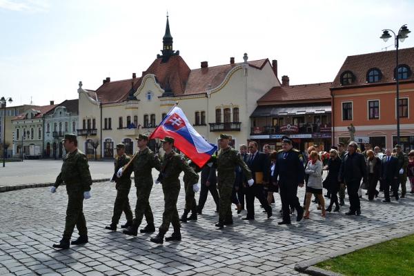 Oslavy 69. výročia oslobodenia mesta Topoľčany Oslavy 69. výročia oslobodenia mesta Topoľčany