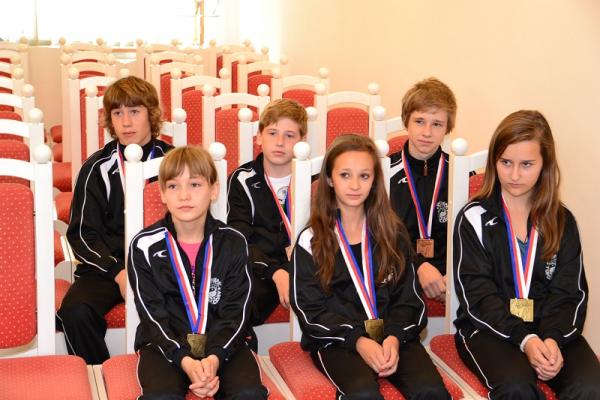 Prijatie členov Karate klubu KUMADE Topoľčany 2014 Prijatie členov Karate klubu KUMADE Topoľčany 2014