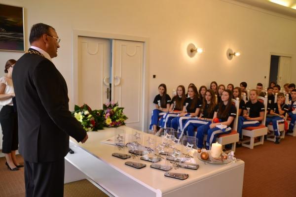 Prijatie primátorom mesta – tanečný klub Novum 2014 Prijatie primátorom mesta – tanečný klub Novum 2014
