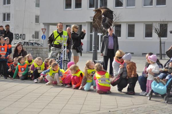 Sokoliarske vystupenie 13.4.2015 Sokoliarske vystupenie 13.4.2015