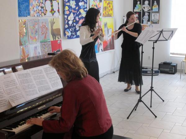 Dychový koncert žiakov ZUŠ L. Mokrého v Topoľčanoc Dychový koncert žiakov ZUŠ L. Mokrého v Topoľčanoc