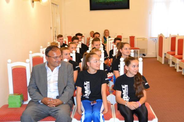 Prijatie primátorom mesta – tanečný klub Novum 2015 Prijatie primátorom mesta – tanečný klub Novum 2015
