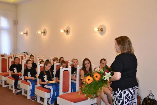 Prijatie primátorom mesta – tanečný klub Novum 2015 Prijatie primátorom mesta – tanečný klub Novum 2015