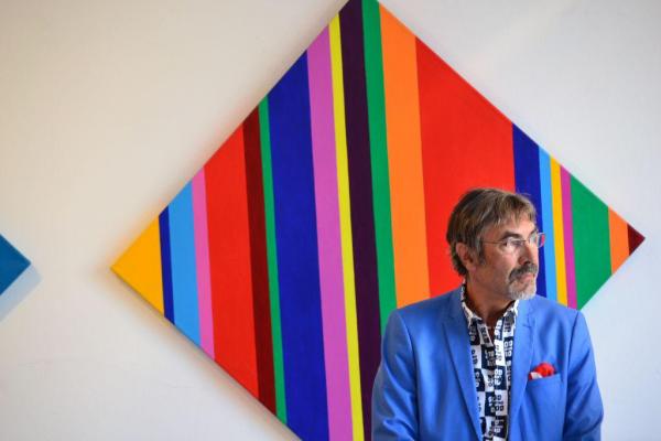 Vernisáž výstavy: akad. maliar Daniel Bidelnica (A Vernisáž výstavy: akad. maliar Daniel Bidelnica (A