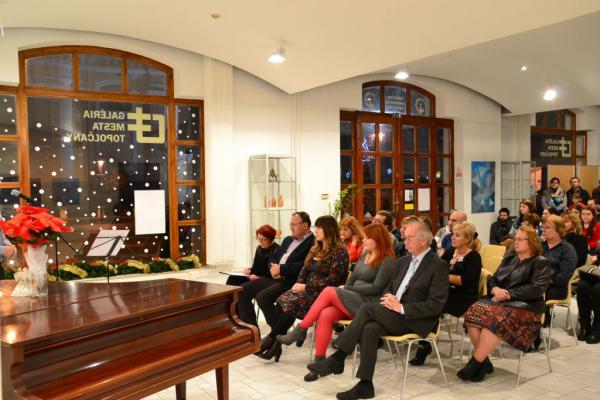Vernisáž výstavy: Eva Szórád s hosťkou Ivanou Gálu Vernisáž výstavy: Eva Szórád s hosťkou Ivanou Gálu