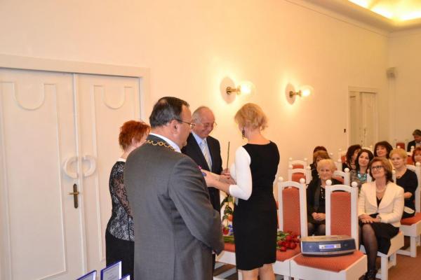Ocenenie pedagogických pracovníkov pri príležitost Ocenenie pedagogických pracovníkov pri príležitost