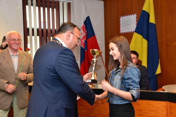 Vyhodnotenie najúspešnejších športovcov mesta Topo Vyhodnotenie najúspešnejších športovcov mesta Topo