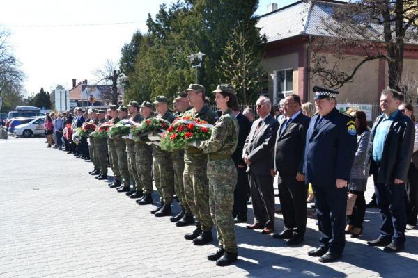 Oslavy 72. výročia oslobodenie mesta Topoľčany (Fo Oslavy 72. výročia oslobodenie mesta Topoľčany (Fo