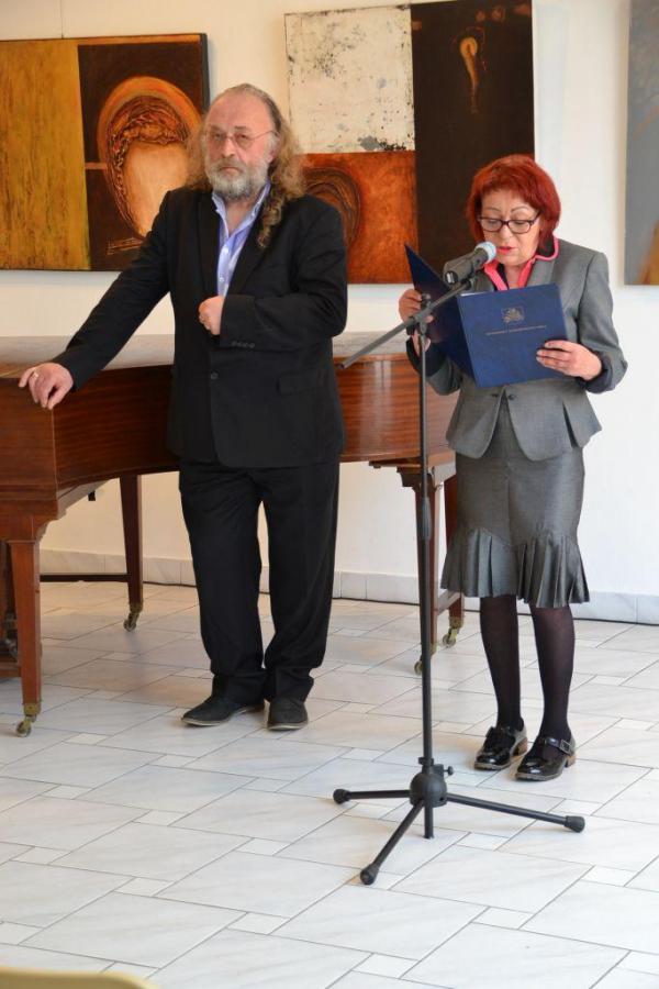 Vernisáž výstavy: prof. PaedDr. Jaroslav Uhel Artd Vernisáž výstavy: prof. PaedDr. Jaroslav Uhel Artd