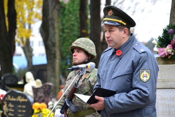 Pietna spomienka k 99. výročiu ukončenia I. svetov Pietna spomienka k 99. výročiu ukončenia I. svetov