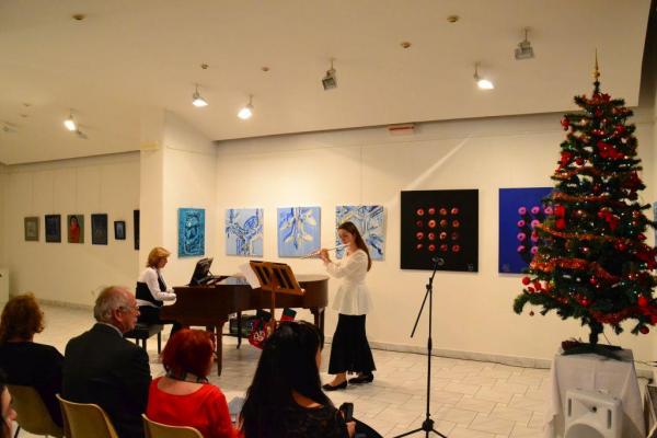 Vernisáž výstavy Vianočný salón 2017 (foto: Ing. D Vernisáž výstavy Vianočný salón 2017 (foto: Ing. D