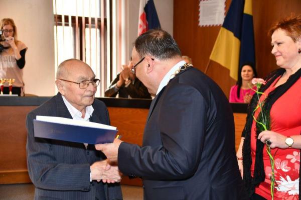 Odovzdávanie ocenení pri príležitosti 70. výročia Odovzdávanie ocenení pri príležitosti 70. výročia