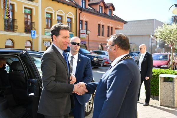 Návšteva veľvyslanca USA na Slovensku pána Adama S Návšteva veľvyslanca USA na Slovensku pána Adama S