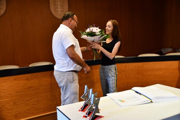 Prijatie primátorom mesta – tanečný klub Novum 201 Prijatie primátorom mesta – tanečný klub Novum 201
