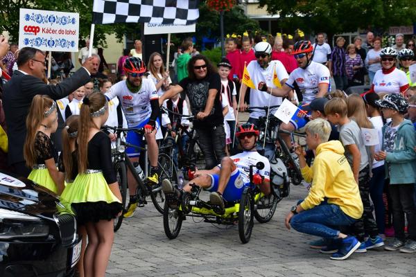 Káčer na bicykli 2018 Káčer na bicykli 2018